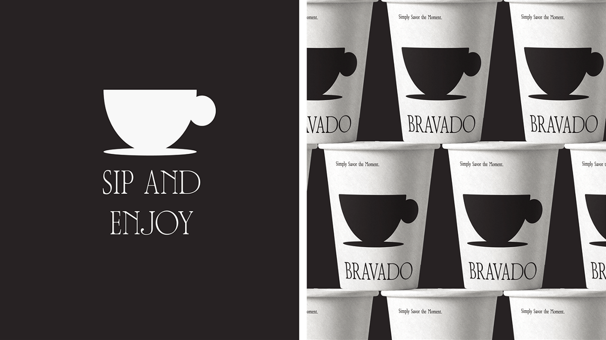 Bravado 咖啡品牌VI設計欣賞