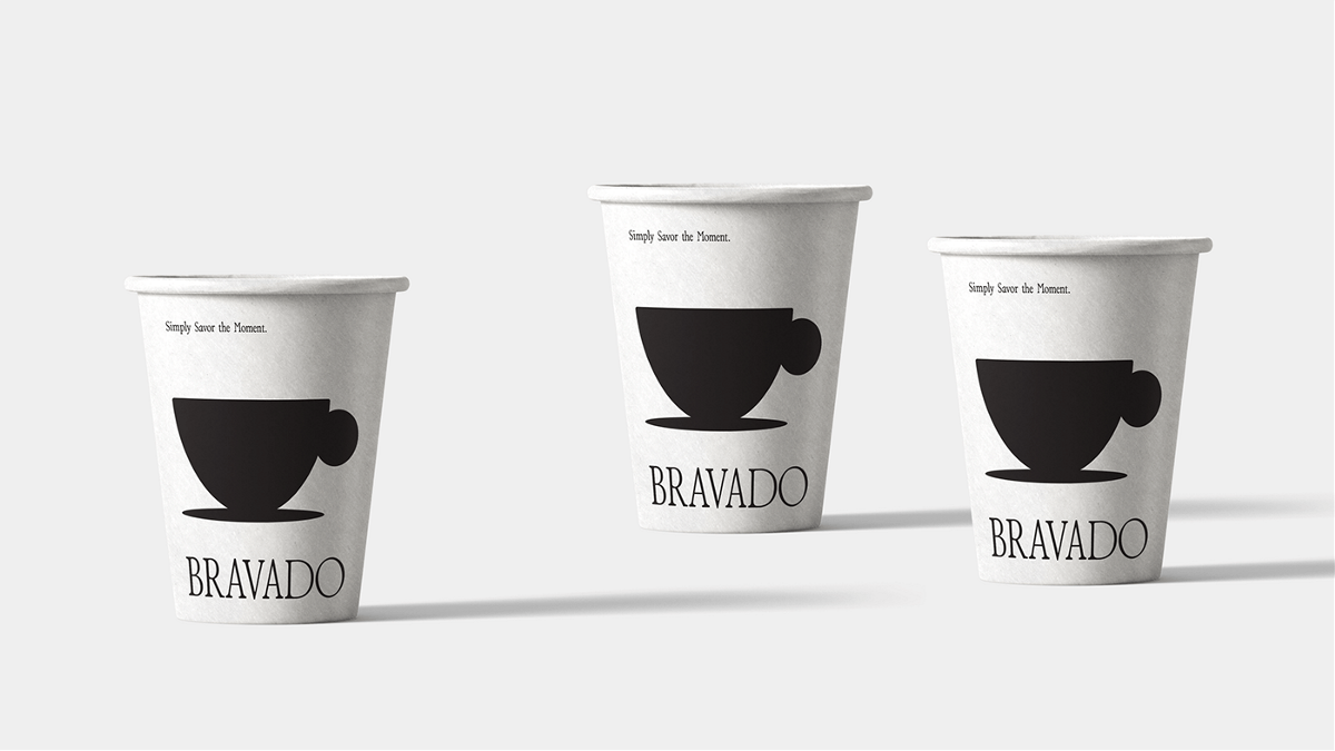 Bravado 咖啡品牌VI設計欣賞
