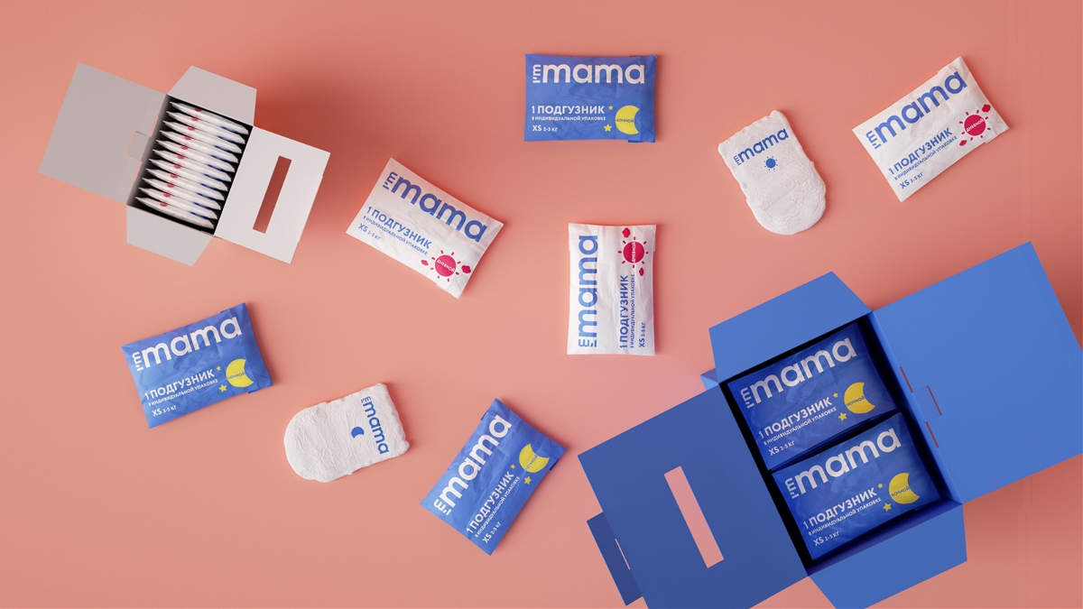 I`m Mama 嬰兒用品包裝設(shè)計(jì)欣賞